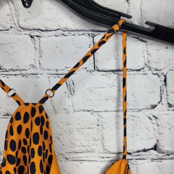 J. Crew Leopard Print Scalloped Adjustable‎ Cami Top Women's Size 16 - Picture 7 of 7